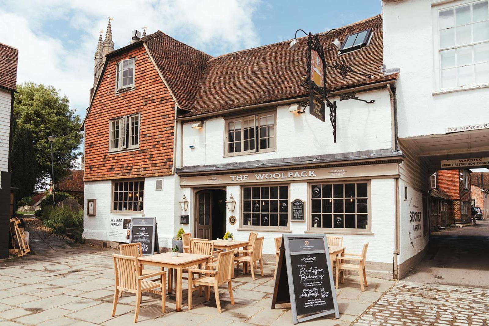 The Woolpack Hotel Tenterden Bagian luar foto